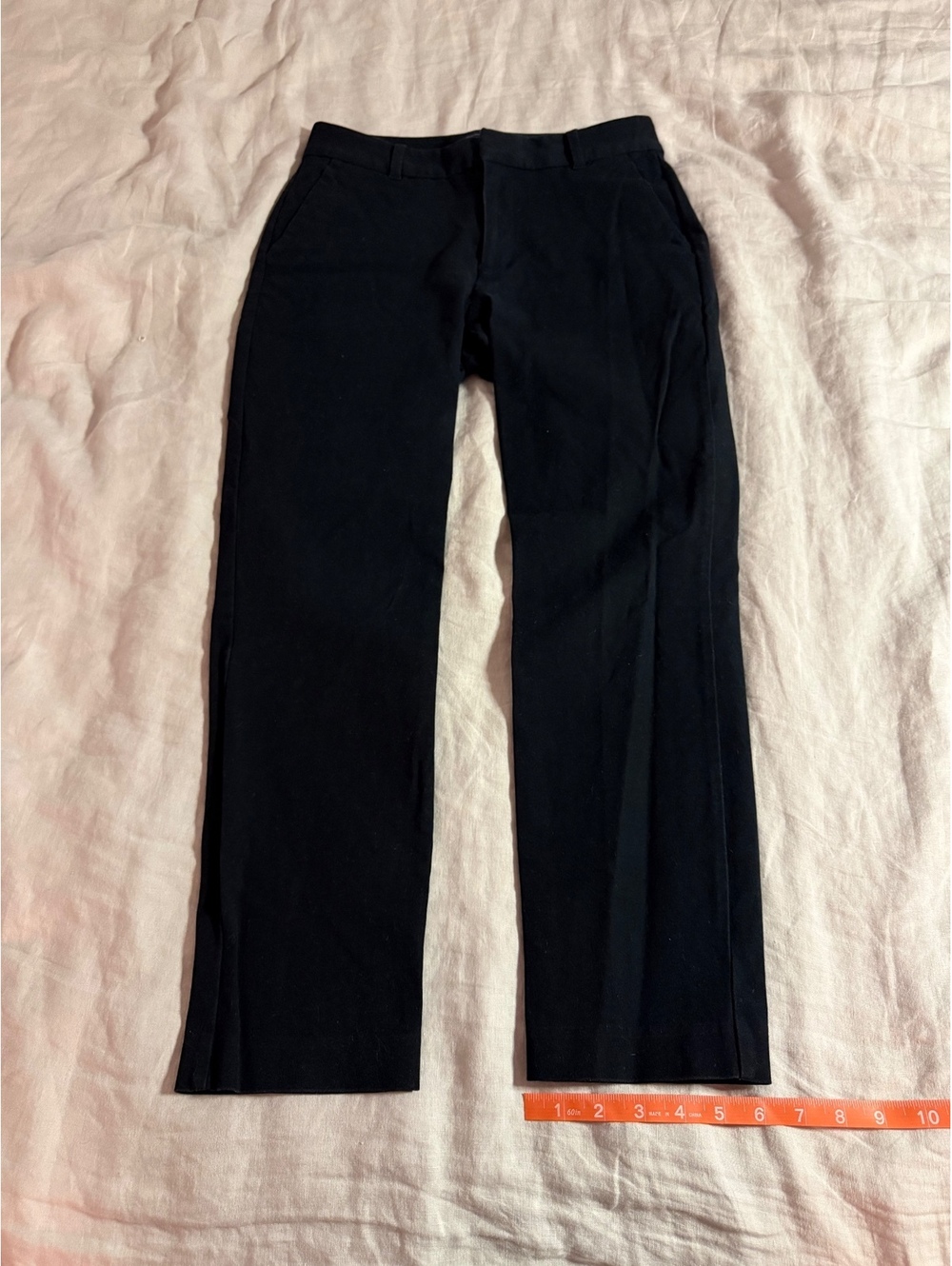 black gap trousers in black